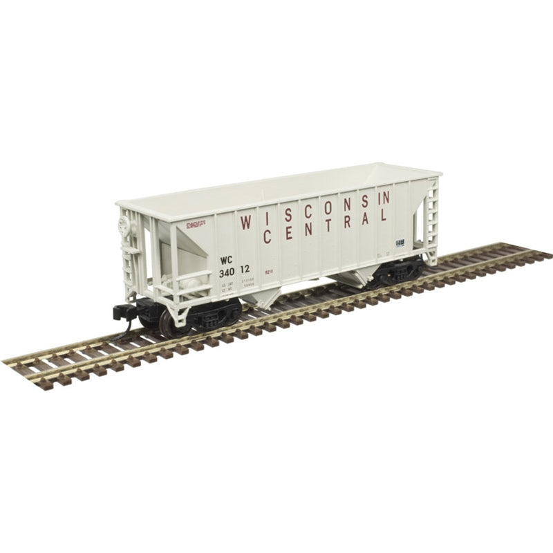 Atlas 50004606 N Wisconsin Central 100-Ton Greenville Twin Hopper #34012