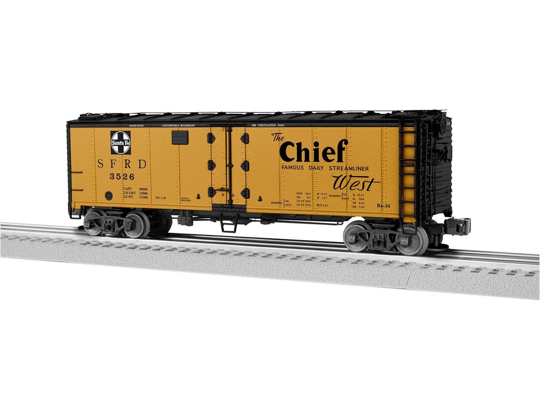 Lionel 1926120 O Santa Fe Freightsounds Reefer #3526
