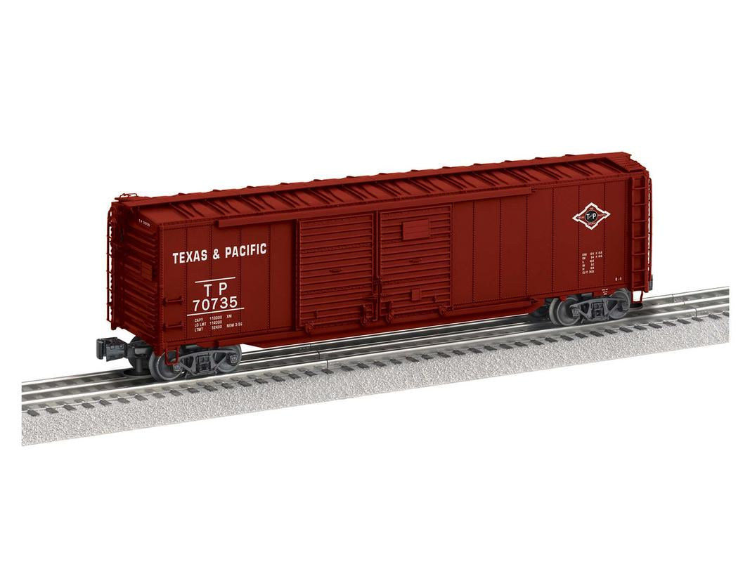 Lionel 1926472 O Texas and Pacific 50' Double Door Boxcar #70735
