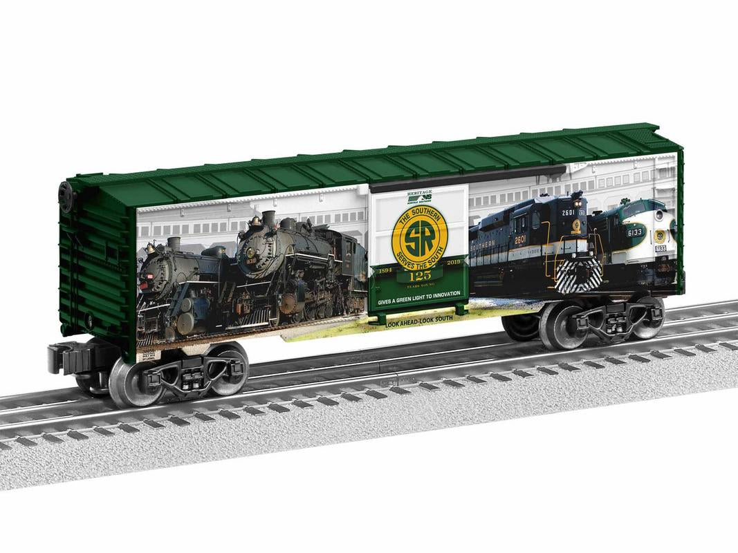 Lionel 1938050 O Gauge Southern Railway 125th Anniversary Boxcar