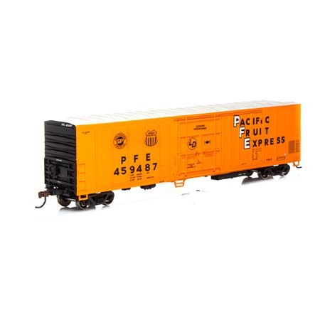 Athearn 71170 HO Scale Pacific Fruit Express RTR 57' Mechanical Reefer #459487