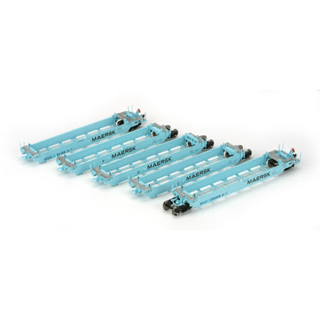 Athearn 95047 HO SFLC Maxi I/Early Ready-To-Run #2 (Pack of 5)