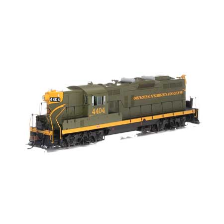 Athearn G62948 HO Canadian National GP9 Diesel Locomotive with DCC & Sound #4404