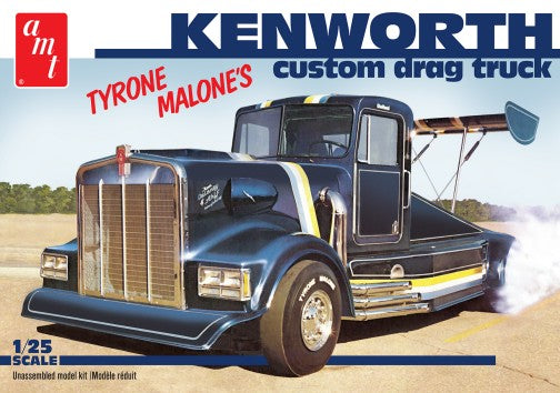 AMT 1157 1:25 Tyrone Malone's Kenworth Custom Drag Truck Plastic Model Kit
