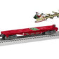 Lionel 1928460 O Santa's "Take Five" Mobile Deer Rest Shop Flat Car w/ Sleigh LN/Box
