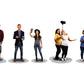 Lionel 1930060 O People With Cellphone Figures (Set of 5)