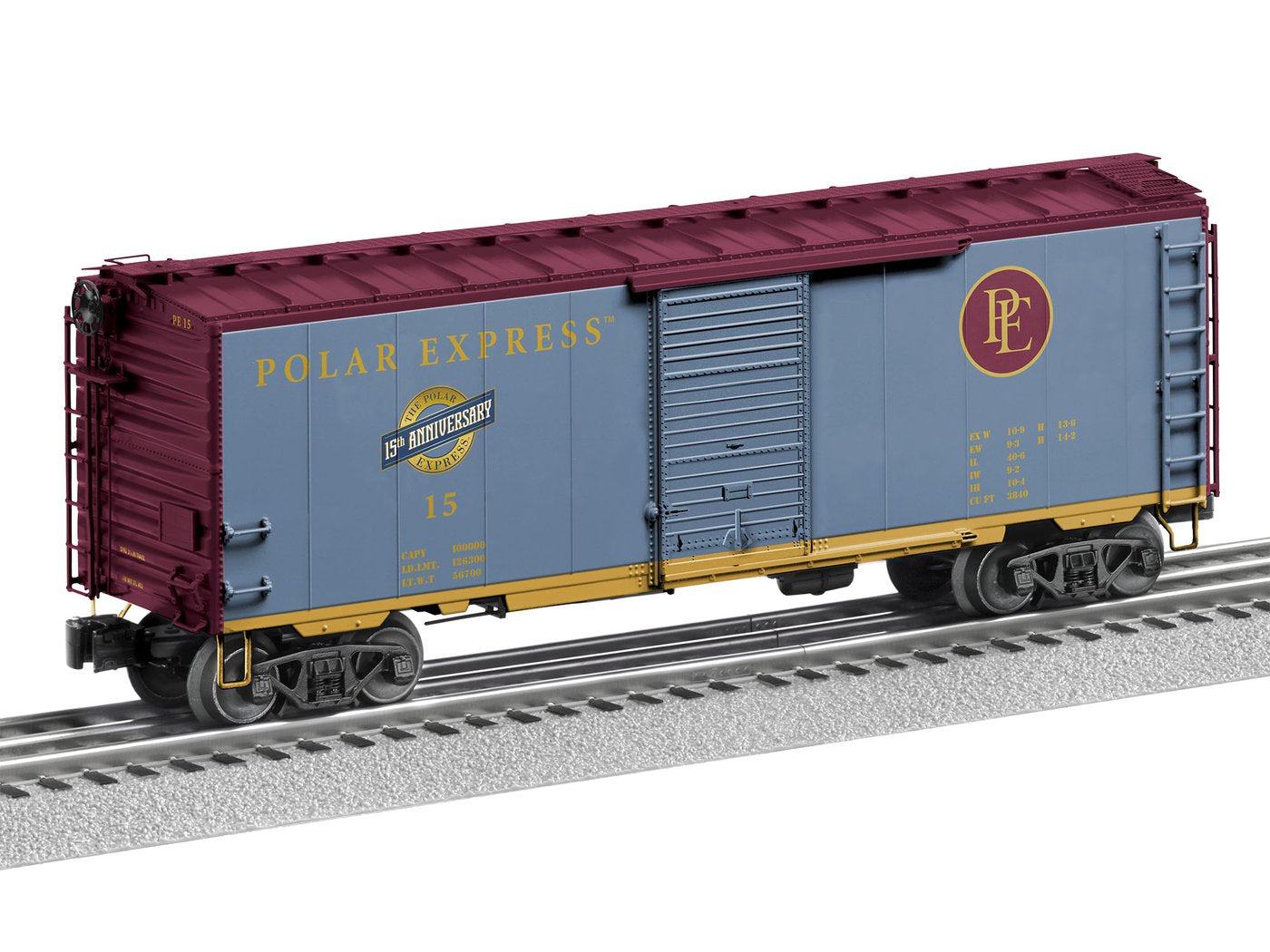 Lionel 1926820 O 15th Anniversary FreightSounds PS-1 Boxcar #15 NIB