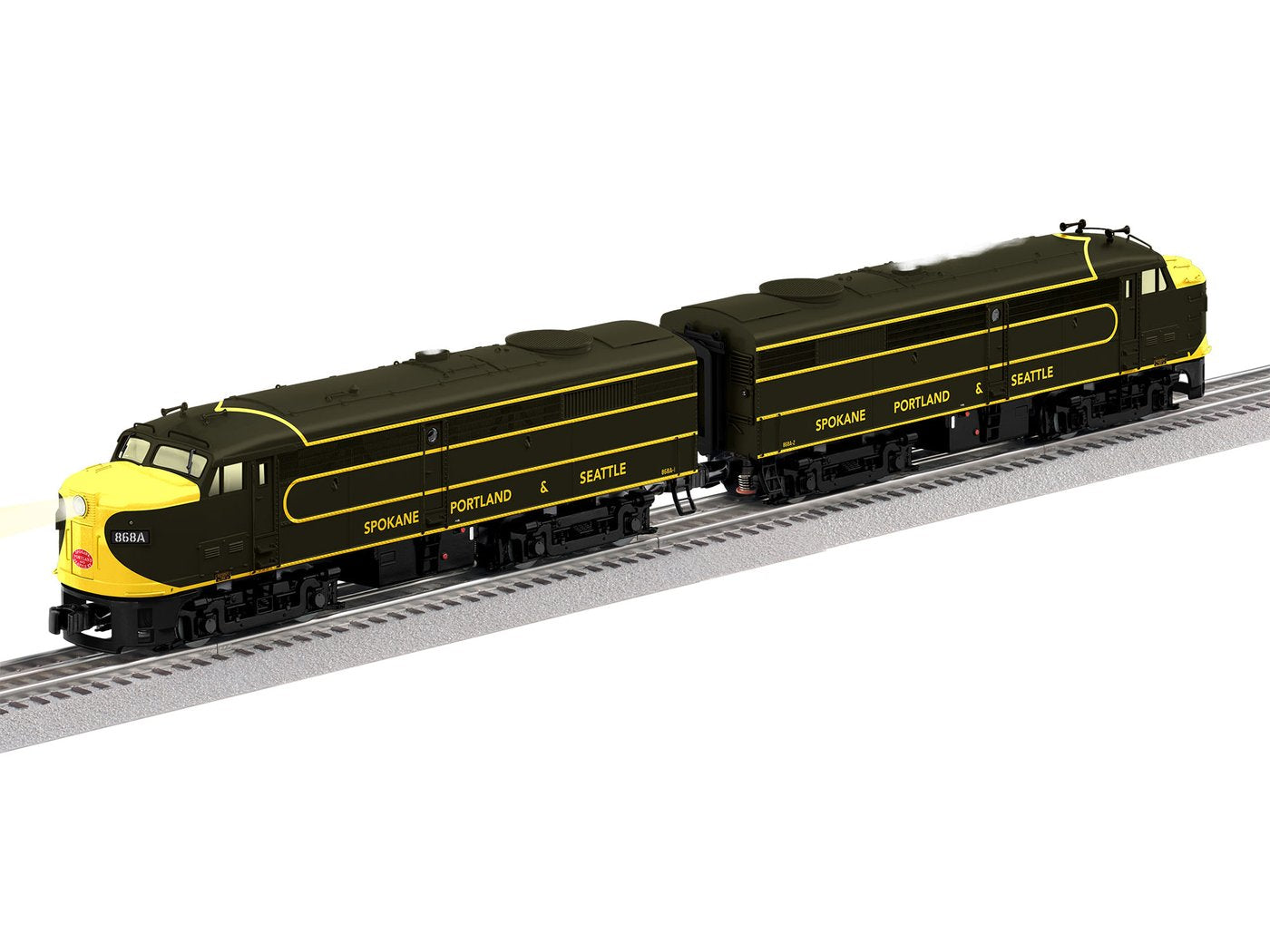Lionel 1933550 O Spokane Portland & Seattle Legacy FA AA Diesel Loco Set #868