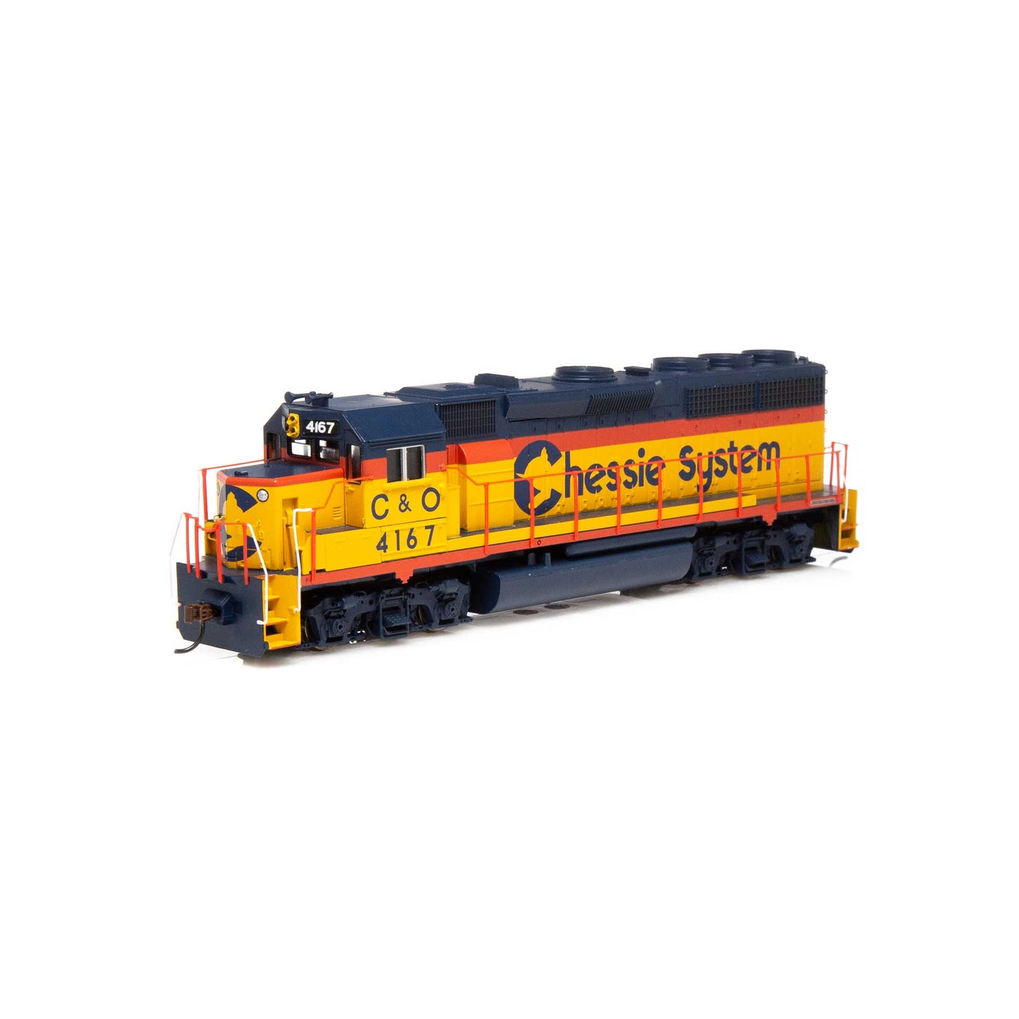 Roundhouse 14880 HO Chesapeake & Ohio GP40-2 Diesel Locomotive #4167 w/DCC