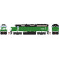 Roundhouse 14876 HO Burlington Northern GP40-2 Diesel Locomotive w/ DCC #3052 MT/Box