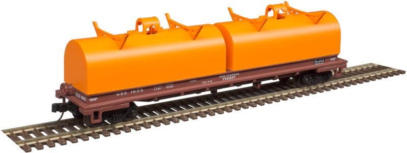 Atlas 50004651 N Santa Fe Cushion Coil Car #1696