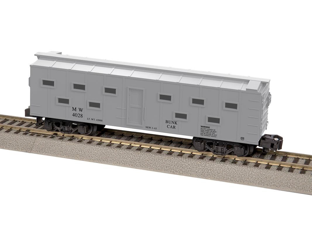 American Flyer 6-44028 S Maintenance of Way Bunk Car #4028 NIB