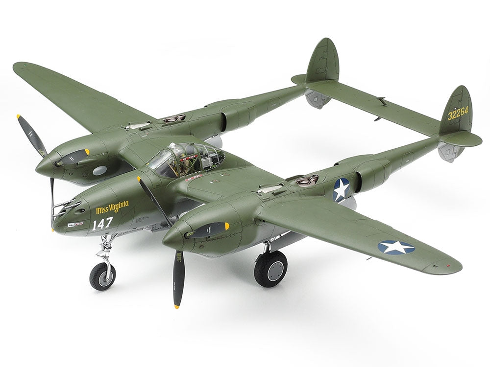 Tamiya 61120 1:48 Lockeed P-38 F/G Lightning Series Military Aircraft Plane Kit