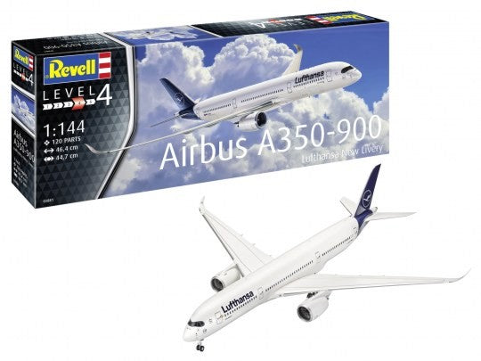 Revell of Germany 03881 1:144 Airbus A350-900 Lufthansa New Livery Aircraft Kit
