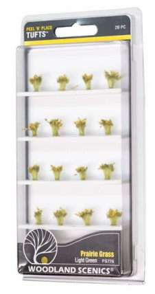 Woodland Scenics FS776 Light Green Prairie Grass (Pack of 20)