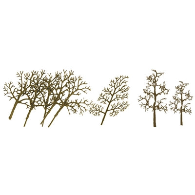 JTT Scenery Products 94128 HO 3-4" Premium Armature Sycamore Tree (Pack of 16)