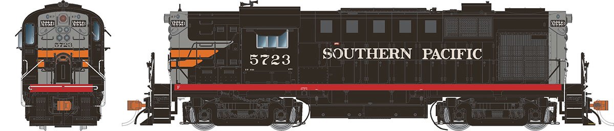 Rapido Trains 31537 HO Southern Pacific Alco RS-11 Diesel Locomotive #5723