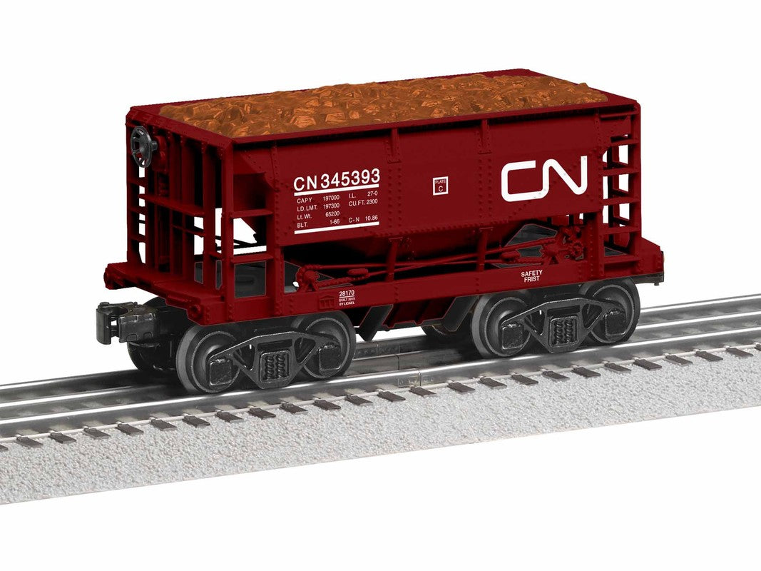 Lionel 1928170 O Canadian National Ore Cars (Set of 6) LN/Box