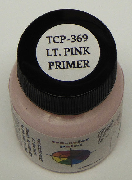 Tru-Color 369 Railroad Color Acrylic Paint Pink Primer 1oz. Bottle (Pack of 3)