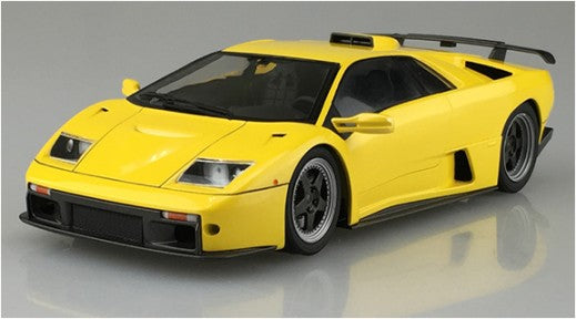 Aoshima Models 058992 1:24 1999 Lamborghini Diablo GT Sports Car Model Kit
