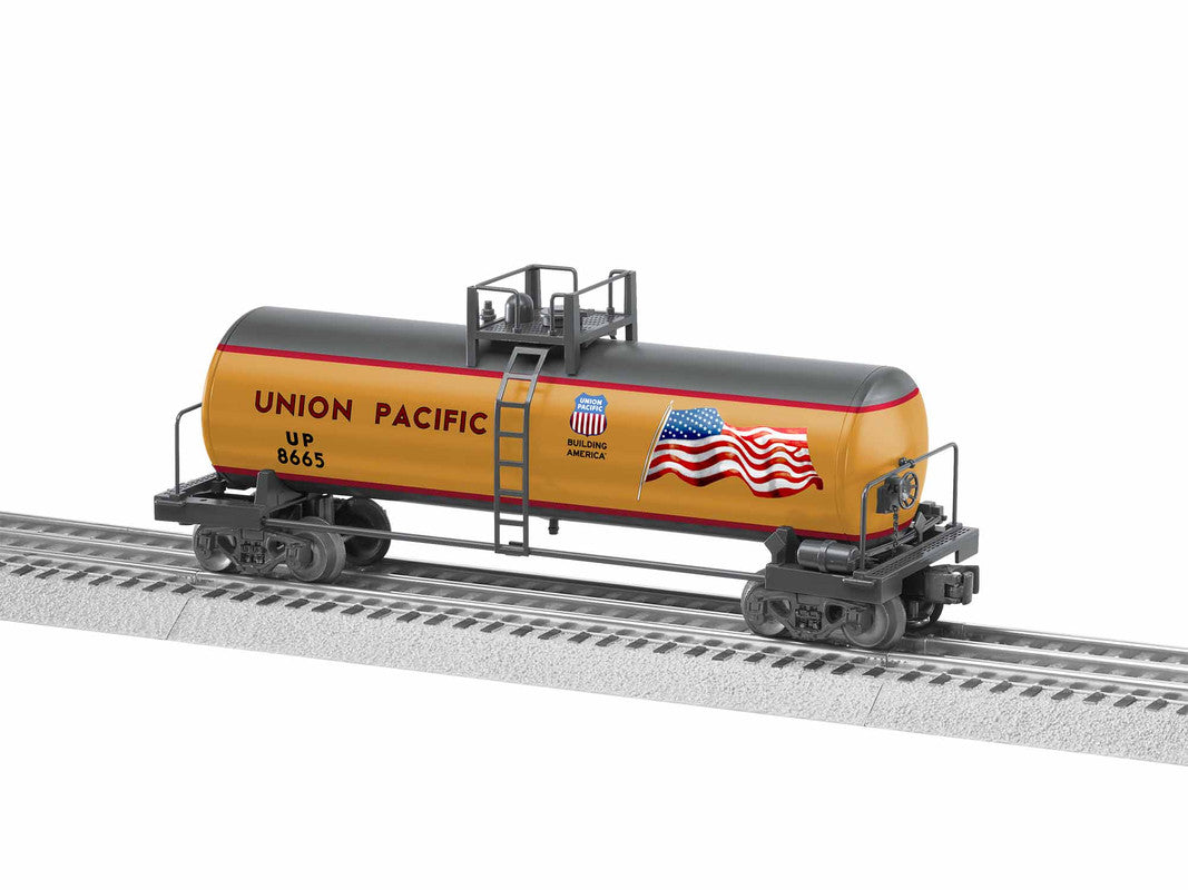 Lionel 1928680 O Gauge Union Pacific Uni-Body Tank Car
