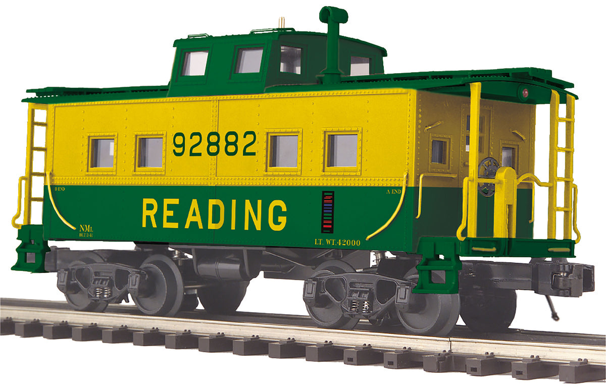 MTH 20-91653 O Reading Center Cupola Steel Caboose #92882 LN/Box