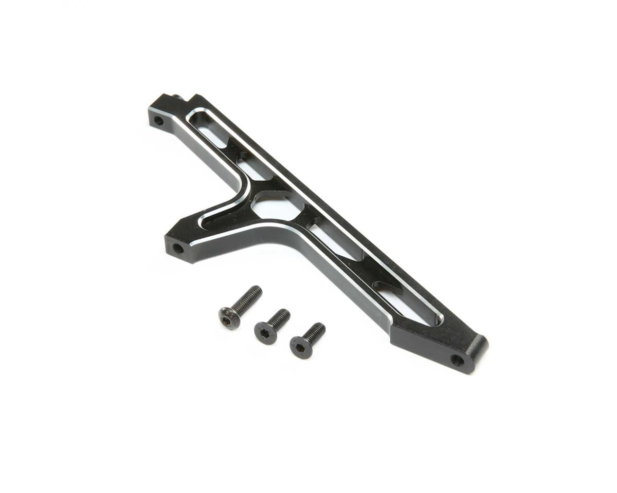 Losi 351016 Black Aluminum Front Chassis Brace Set for DBXL-E 2.0