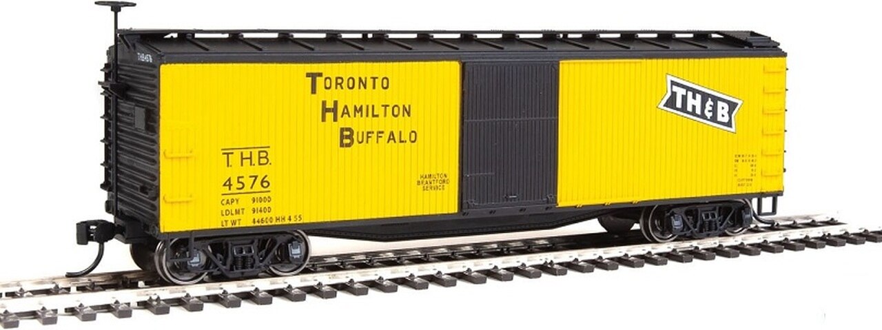 Walthers 910-40163 HO Toronto, Hamilton & Buffalo 40' USRA Wood Boxcar #4576