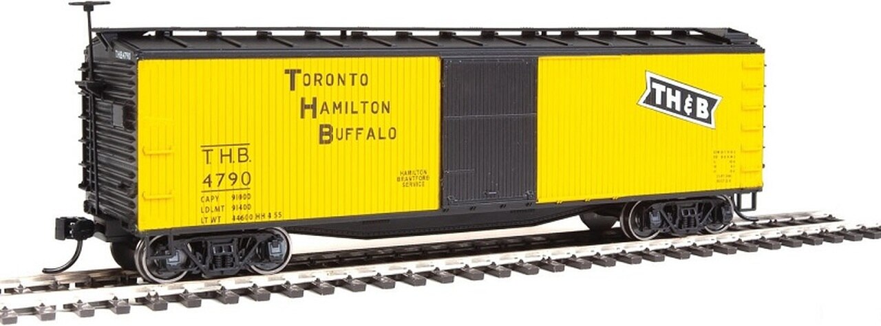 Walthers 910-40166 HO Toronto, Hamilton & Buffalo 40' USRA Wood Boxcar #4790