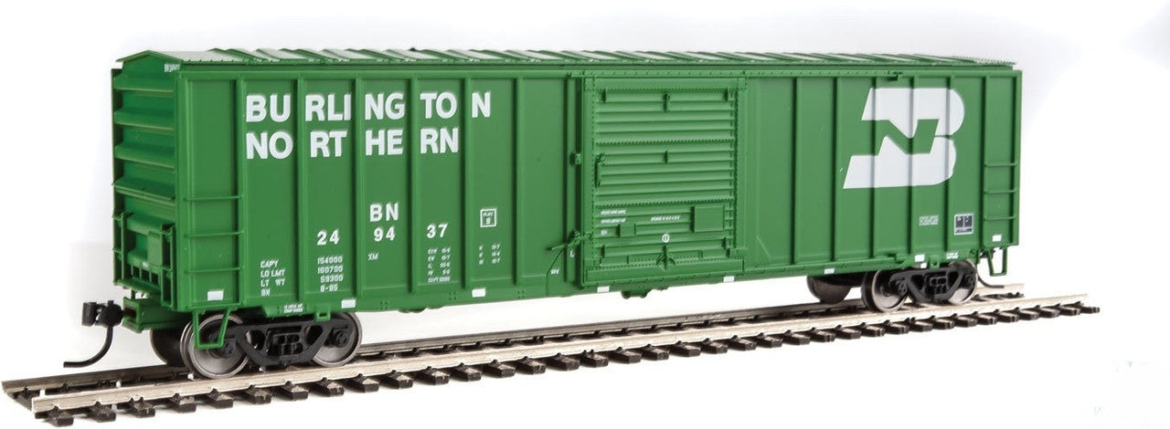 Walthers 910-1807 HO Burlington Northern 50' ACF Exterior Post Boxcar #249437
