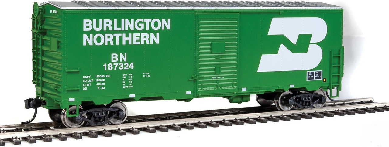 Walthers 910-1156 HO Burlington Northern 40' AAR Modernized 1948 Boxcar #187324