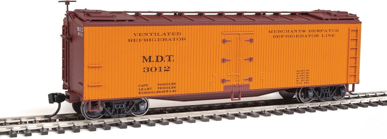 Walthers 910-41207 HO Merchants Despatch 40' Early Reefer # 3012