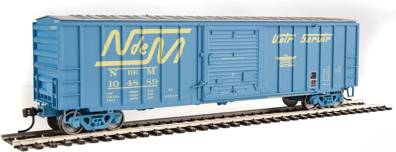 Walthers 910-1815 HO National Railways of Mexico 50' ACF Exterior Post Boxcar