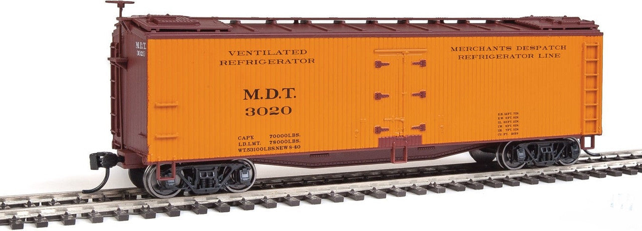 Walthers 910-41206 HO Merchants Despatch 40' Early Reefer # 3020