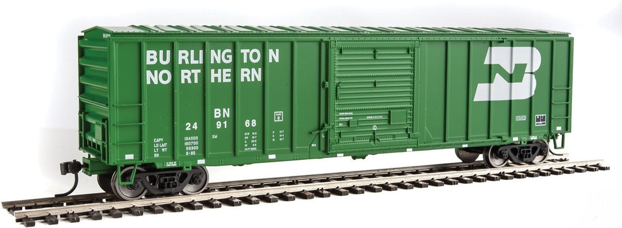 Walthers 910-1805 HO Burlington Northern 50' ACF Exterior Post Boxcar #249168
