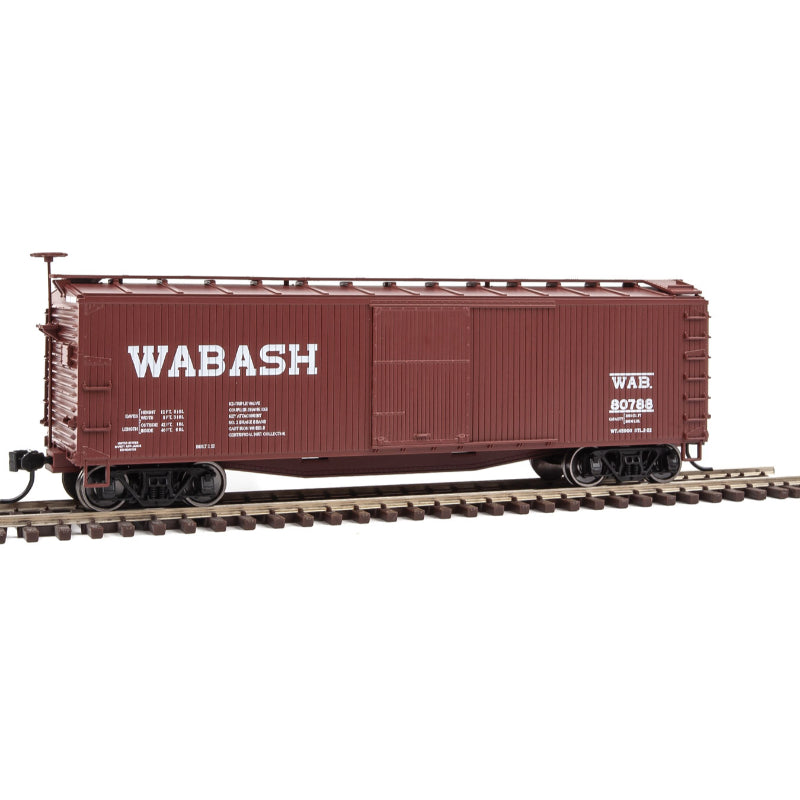 Walthers 910-40173 HO Wabash 40' USRA Ready To Run Wood Boxcar #80788