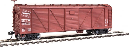 Walthers 910-40562 HO Milwaukee 40' Single-Sheathed Composite ARA Boxcar #715717