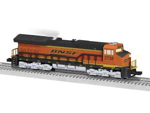 Lionel 1934011 O BNSF Lionchief Plus 2.0 ET44AC Diesel Locomotive #3738