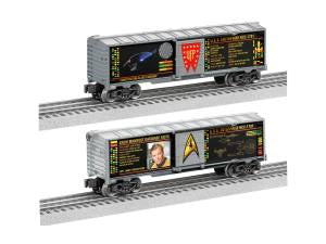 Lionel 2028540 O Gauge Capt Kirk Star Trek Boxcar LN/Box
