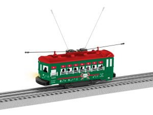 Lionel 2135140 O Christmas Lionel North Pole Central Trolley