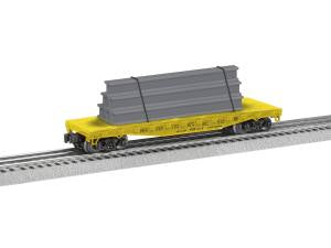 Lionel 2143041 O Pennsylvania Standard Flat Car with Stakes #497918