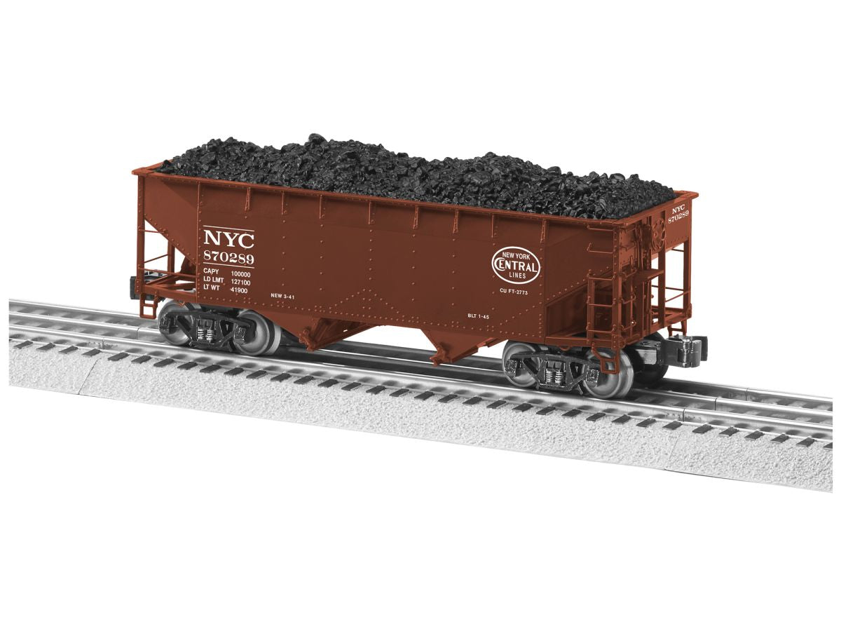 Lionel 2226050 O New York Central AAR 2-Bay Die-Cast Hopper (Set of 2)
