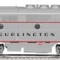 Lionel 6-38700 Burlington EMD F3 Powered Diesel B-Unit #9962-B