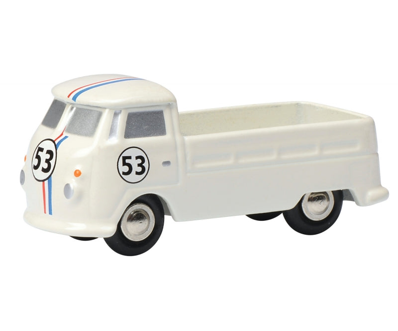 Schuco 450562800 Piccolo Volkswagen T1 White Pick-Up Truck #53