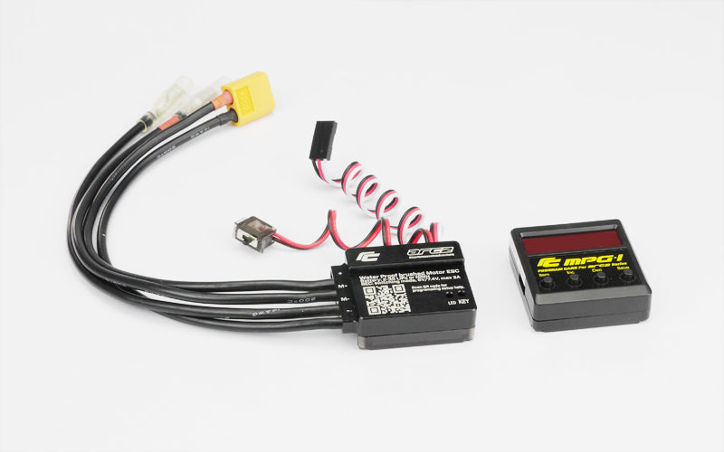 Carisma R/C Cars 16115 3s Compatible ARC-2 Brushed ESC with MPG-1 Program Box