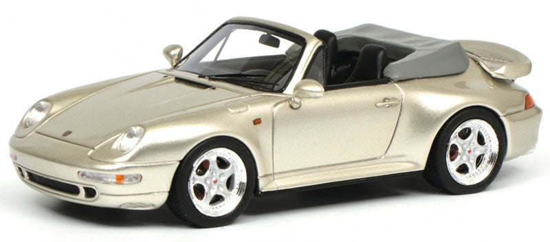 Schuco 450887900 1:43 Grey Porsche 911 (993) Cabrio