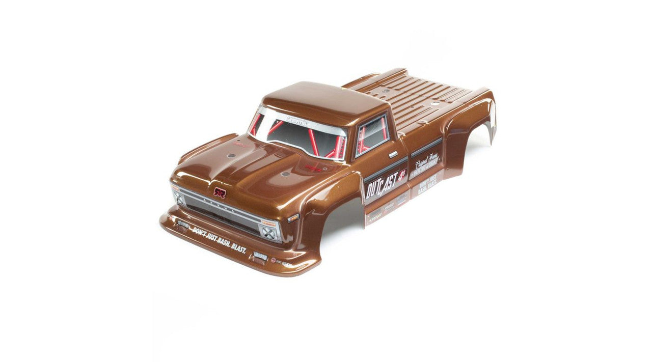 ARRMA AR402211 Outcast 4x4 4S Painted Bronze Decaled Trimmed Body