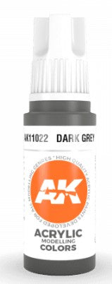 AK Interactive 11022 Dark Grey Standard Acrylic Paint - 17 ml Bottle
