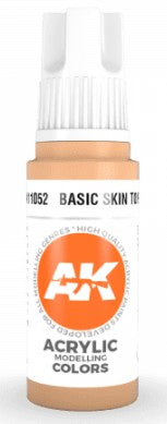 AK Interactive 11052 Basic Skin Tone Standard Acrylic Paint - 17 ml Bottle