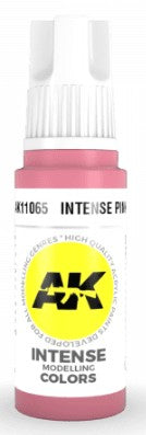 AK Interactive 11065 Intense Pink Intense Acrylic Paint - 17 ml Bottle